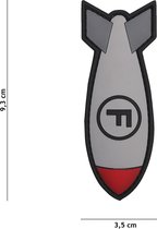 101 Inc Embleem 3D Pvc F. Bom Wit  11117