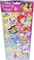 Disney prinsessen sticker sheet