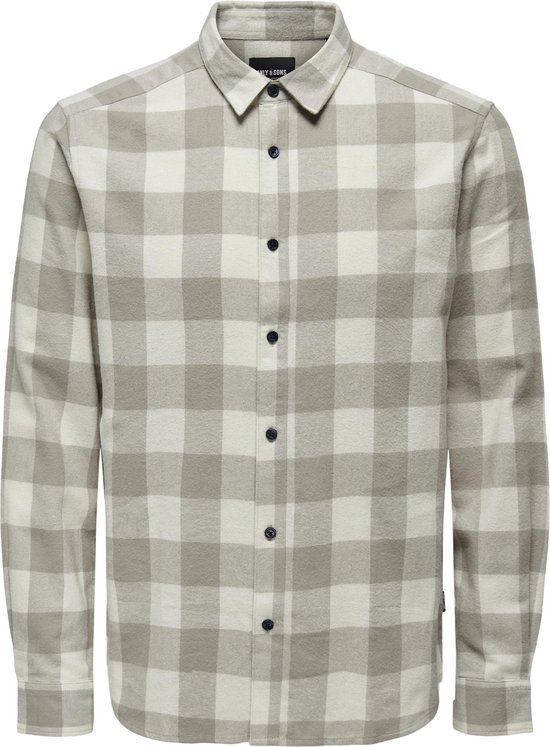 ONLY & SONS ONSGUDMUND LS CHECKED SHIRT NOOS Chemise Homme - Taille XL