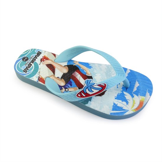 Brasileras Slippers Enfants- Bleu Bleu - 29/30