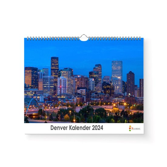 XL 2024 Kalender Jaarkalender Denver bol.