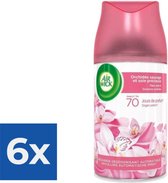 Airwick Freshmatic Max Navulling Fijne Zijde & Oosterse Orchidee 250ml - Voordeelverpakking 6 stuks