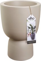 Elho Pure Coupe 41 - Hoge Bloempot - Binnen & Buiten - Gemaakt van Gereycled Plastic - Ø 41.3 x H 57.9 cm - Balanced Beige
