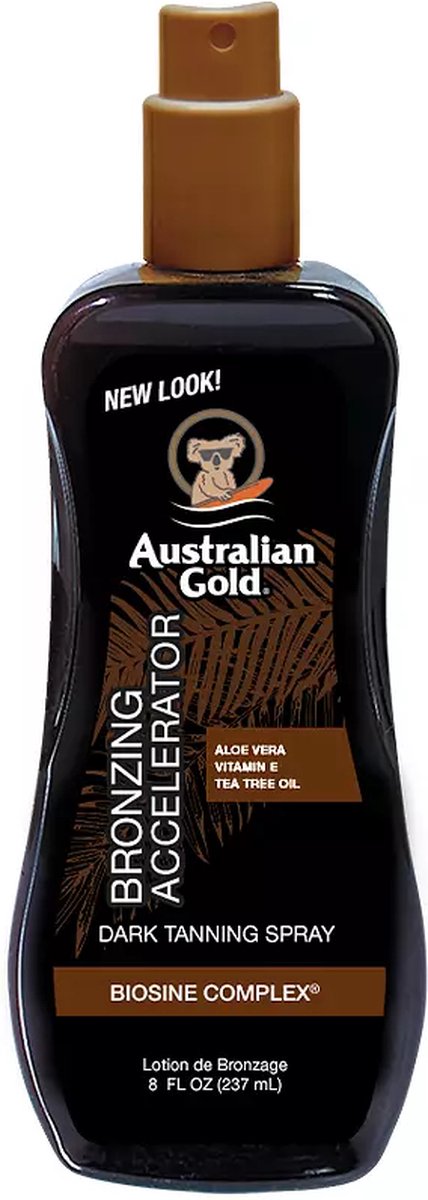 Australian Gold Dark Tanning Accelerator met Bronzer - 237 ml - zonnebrandolie