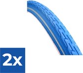 Deli Tire Pneu SA-209 28 x 1,75 bleu foncé refl - Pack économique 2 pièces