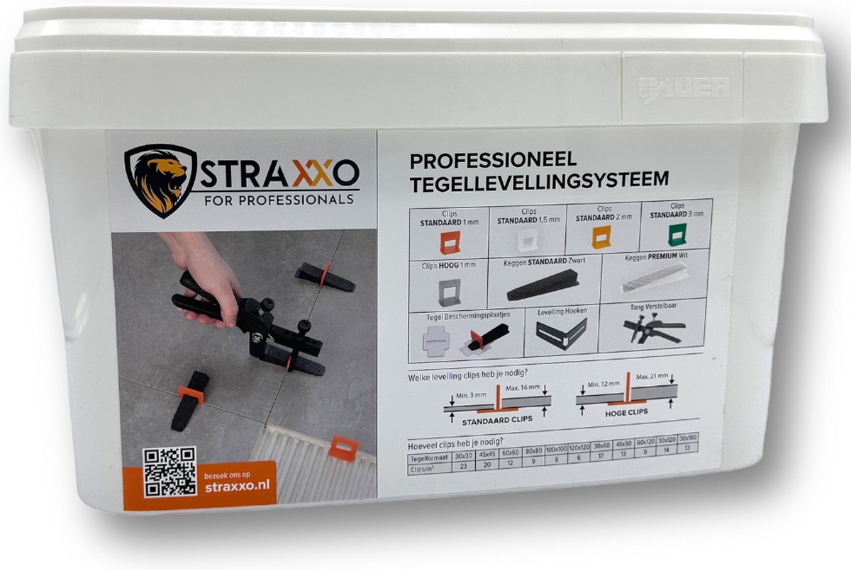 Starterskit 100 set Pro 3 mm.