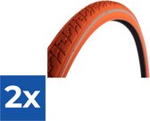 Dutch Perfect Buitenband 28 X 1 5/8 X 1 1/2 (40-622) Oranje - Voordeelverpakking 2 stuks