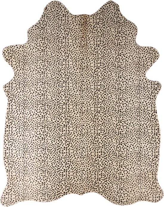 Tapis PuurLoom - 180x160cm - Imprimé Dalmatien - Peau de vache