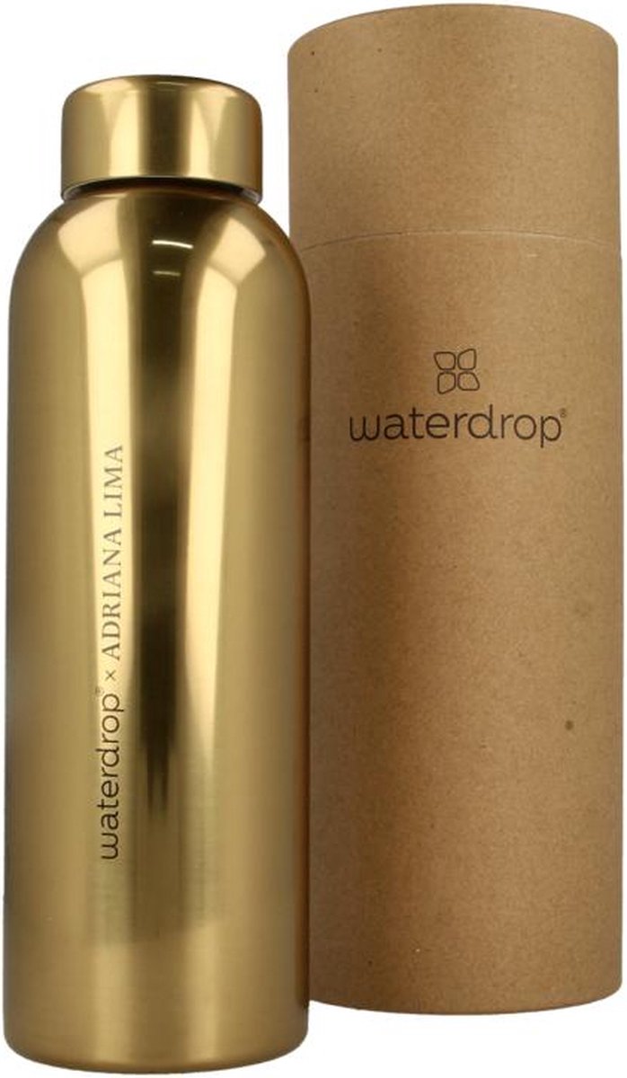 waterdrop® Starter Set Glas - 1 Gourde en Glas 600 ml + 18 Microdrinks - 6  saveurs 