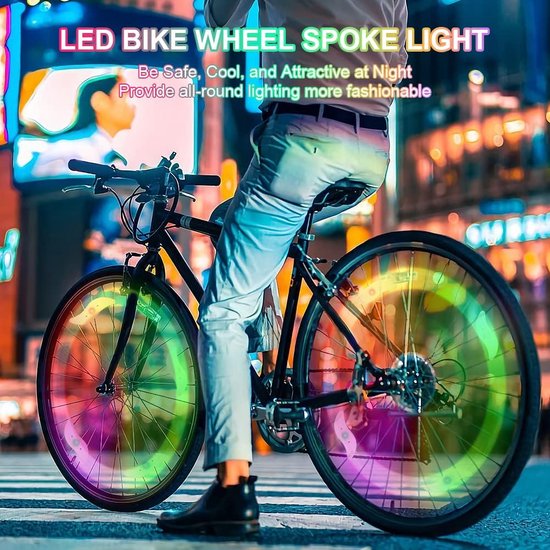 Lexium Spaakverlichting Fiets - Spaakreflectoren - Wielverlichting - Spaakverlichting kinderfiets - 6 stuks van Lexium — afbeelding 3