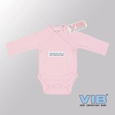 VIB® - Rompertje Prematuur Luxe Katoen - Roze - Babykleertjes - Baby cadeau