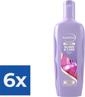 Andrélon Shampoo Glans & Care - 300ml - Voordeelverpakking 6 stuks