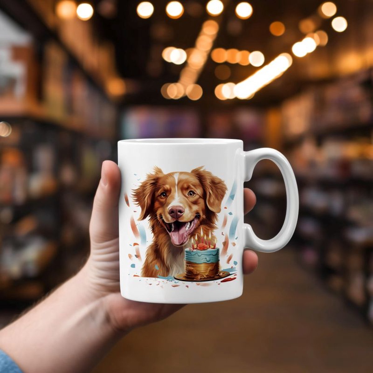 Beker cadeau voor haar of hem, kerst, verjaardag, honden liefhebber, zus, broer, vriendin, vriend, collega, moeder, vader, hond
