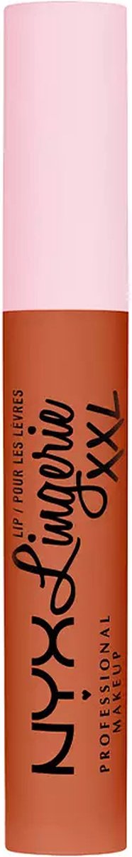 Nyx Professional Makeup Lip Lingerie XXL - Gettin Caliente - Matte, niet-overdraagbare lippenstift - Oranje