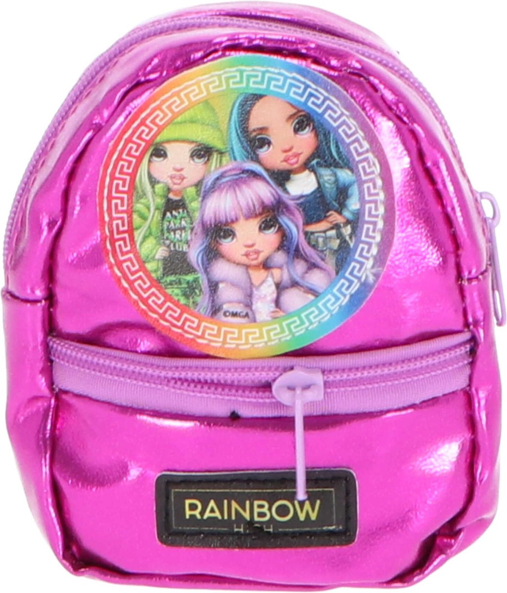 Mini sac à dos porte-clés Rainbow High / Mini sac à dos porte-clés