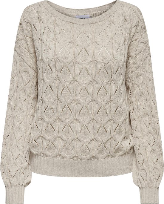 ONLY ONLBRYNN LIFE STRUCTURE L/S PUL KNT NOOS Dames Trui - Maat L