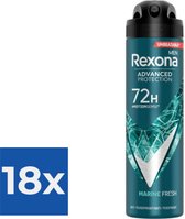 Rexona Deospray Men  Marine 150 ml - Voordeelverpakking 18 stuks