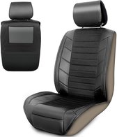 Autostoelbeschermer & Achterbankorganizer | Autostoelhoes voor voorstoelen met stootbescherming voor de achterkant van de stoel | Auto-interieuraccessoires