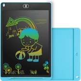 LCD tekenbord - Teken Tablet - 12 inch - Blauw - Multicolor scherm