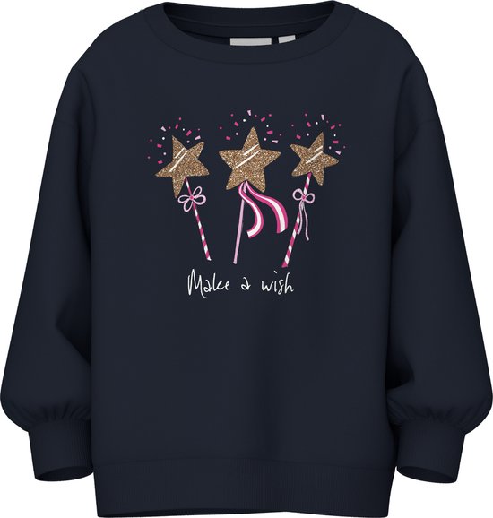 Foto: Name it nmfvalona ls long boxy sweat unb meisjes trui maat 104