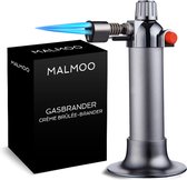 Malmoo Professionele Gasbrander - Creme Brulee Brander - Aansteker - Butaan - Navulbaar