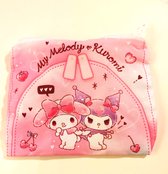 Sanrio - My Melody & Kuromi - Mini Tasje met Rits - 14cm x 12cm - Accesoires - Kawaii - Japans - Versie 1