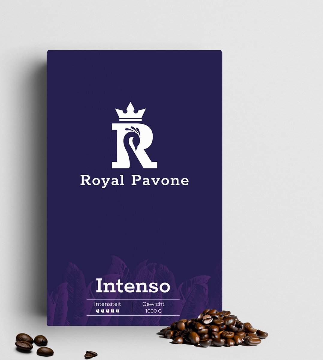 Royal Pavone Intenso – Koffiebonen - 1KG