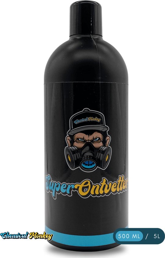 Foto: Chemical monkey super ontvetter hd 500ml verwijder vet vuil alle apparaten horeca en voedselverwerking industrie geen residu