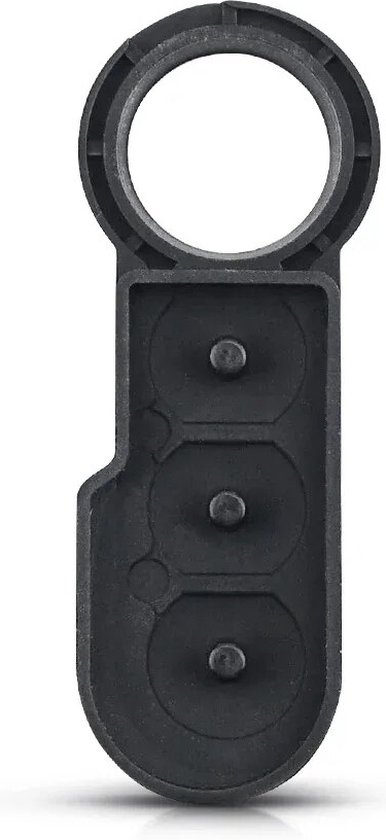 Be In Your Mind 2 Stuks Rubberen Sleutelhanger Pads – 3 Knoppen, Compatibel Met Alfa Romeo Mito & Giulietta