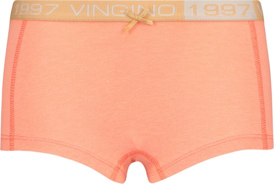 Vingino Hipster G-241-14 Lemons 3 pack Meisjes Onderbroek - Sunset coral