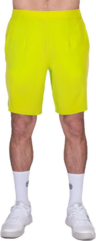 BIDI BADU Crew 9Inch Shorts - neon geel Shorts mannen |