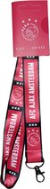 Ajax Lanyard Rood Zwart AFC Ajax