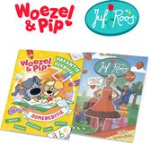 Woezel & Pip + Juf Roos - Vakantieboek voor kinderen Voordeelbundel - 2 vakantie doeboeken vanaf 3 jaar