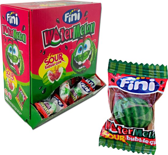 Fini Watermelon Bubble Gum 200 stuks bol