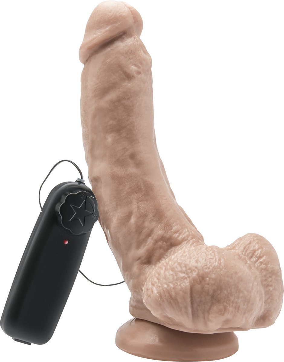 Goedkoopste Dildo 8in. with Balls Vibrator