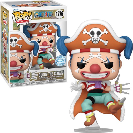 Funko Pop! One Piece - Buggy the Clown #1276 Exclusive