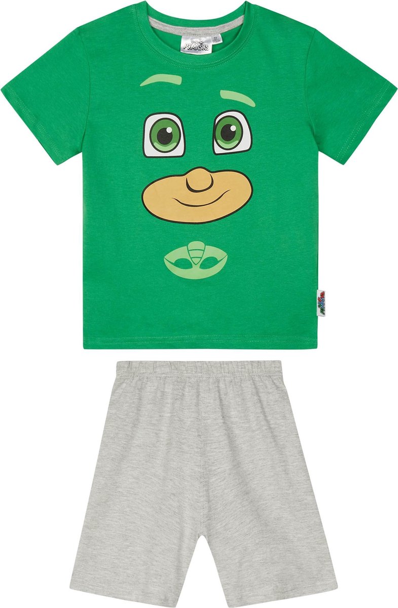 PJ-Masks Pyjama met korte mouw - groen - Maat 98