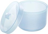 Desinfectietray - Ontsmettingsbakje - Reinigingspotje - blauw - Voor Freesjes, Instrumenten & Tanden