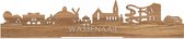 Standing Skyline Wassenaar Eikenhout - 40 cm - Woon decoratie om neer te zetten en om op te hangen - Meer steden beschikbaar - Cadeau voor hem - Cadeau voor haar - Jubileum - Verjaardag - Housewarming - Aandenken aan stad - WoodWideCities
