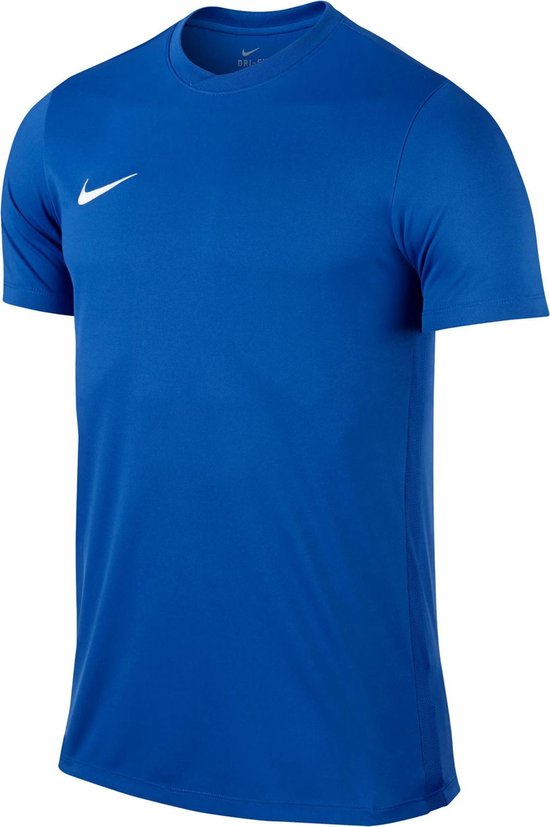 Nike Ss Youth Park VI Sportshirt Kinderen - Royal Blue/Wit - Maat 164