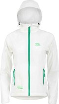 Highlander Stow & Go Regenjas  Jas - Maat S  - Unisex - Wit/groen