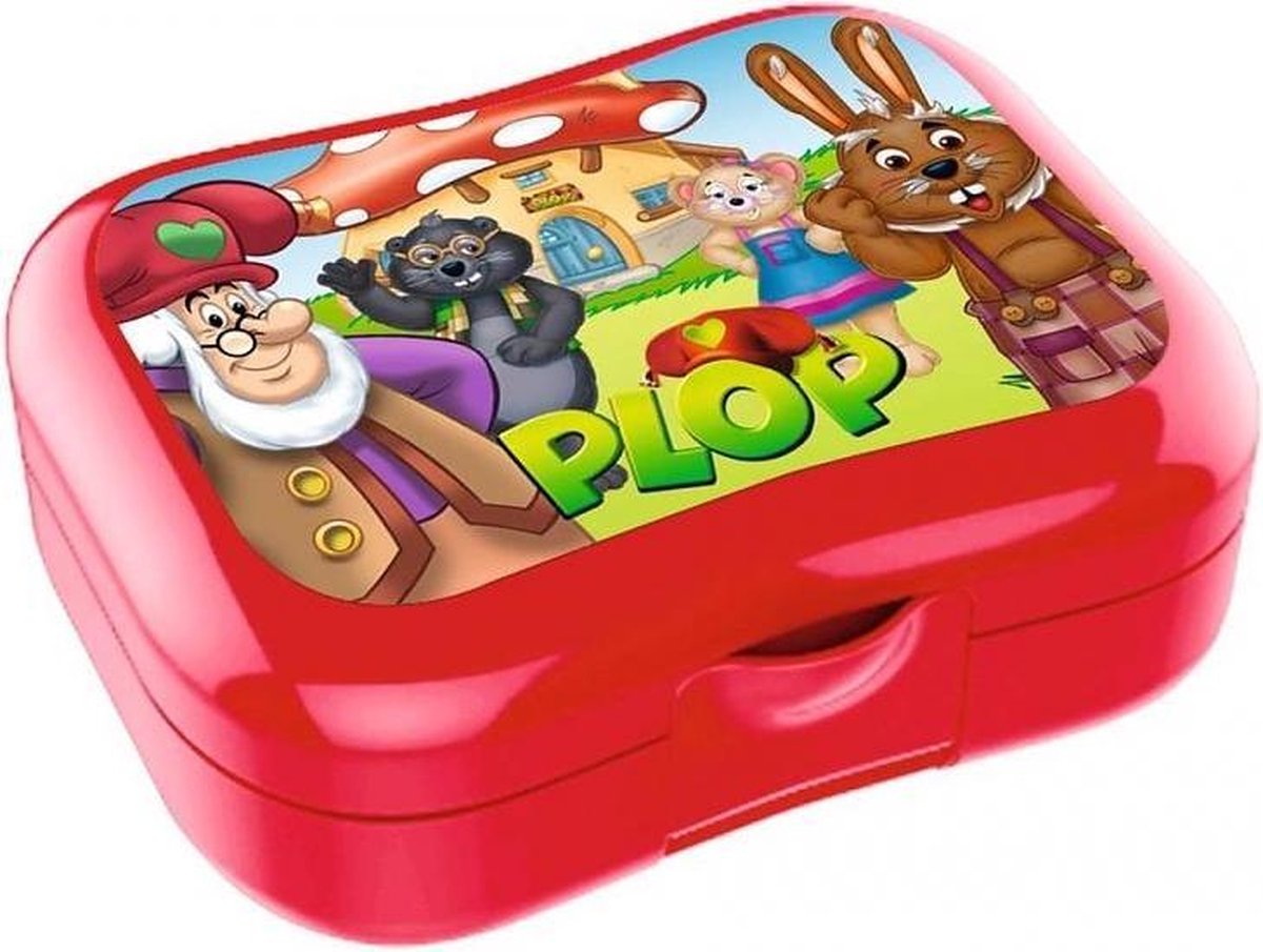 Plop en de Peppers: Lunch box - rood