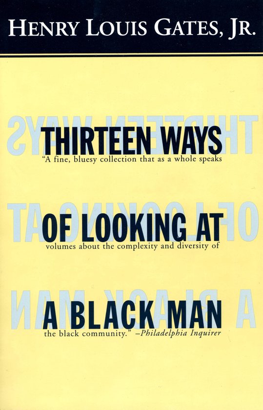 Thirteen Ways of Looking at a Black Man - cover