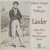 Johann Vesque von Püttlingen: Lieder