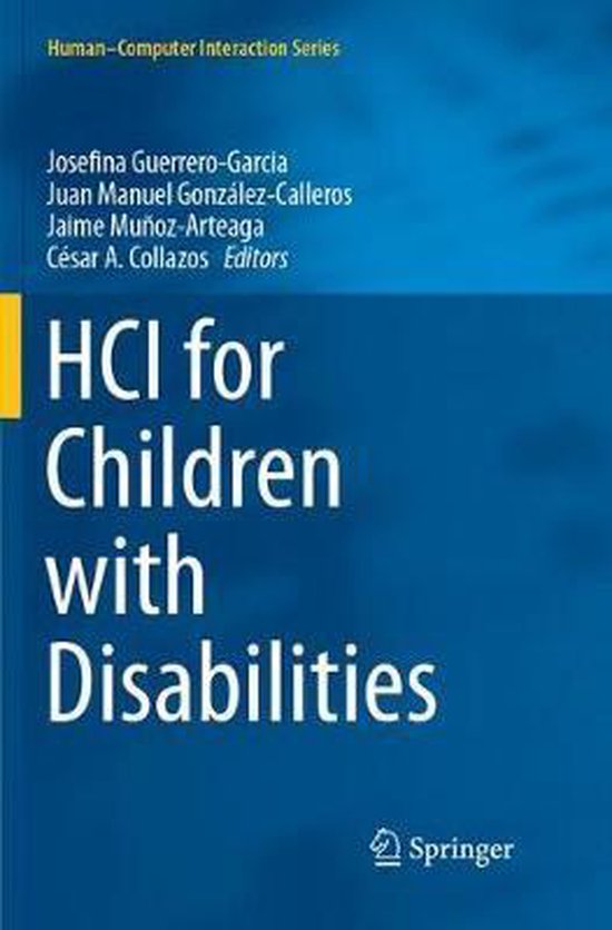 Human–Computer Interaction Series- HCI for Children with D ... - cover