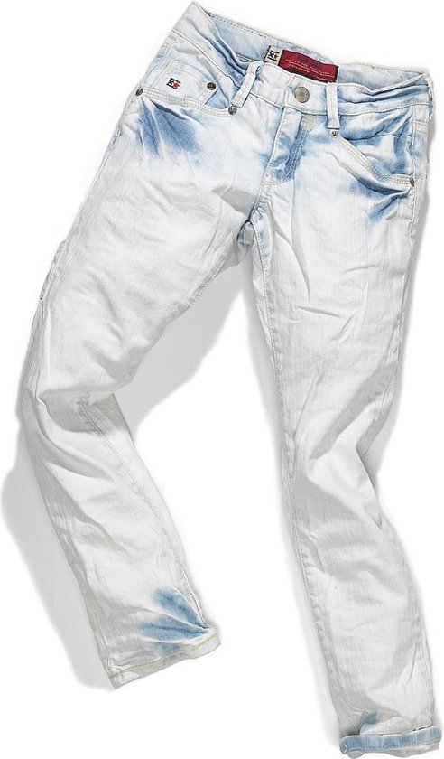 Blue Rebel Jongensbroek - Wit - Maat 128 | bol.com