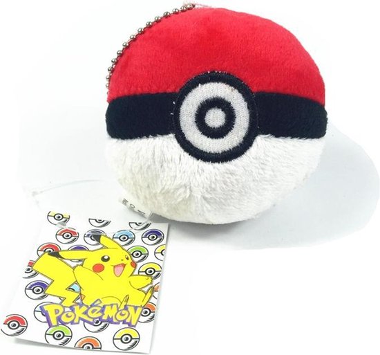 Pokemon Pluche Knuffel - Pokeball 10cm | bol.com