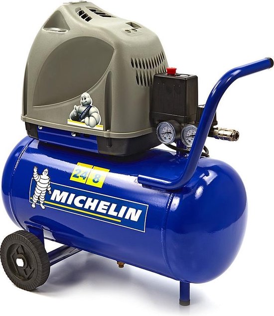 Michelin 1.5 PK 24 Liter Direct Aangedreven Compressor MB 24 U | bol.com