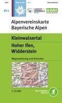 DAV Alpenvereinskarte Bayerische Alpen 02. Kleinwalsertal, Hoher Ifen, Widderstein 1 : 25 000