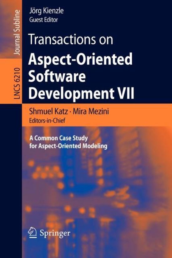 Transactions on Aspect-Oriented Software Development VII - cover